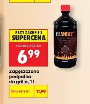 Zagęszczona podpałka do grilla Flambit