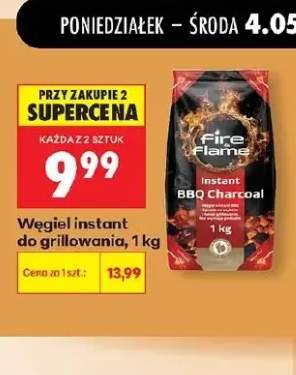 Węgiel instant do grillowania Fire & Flame