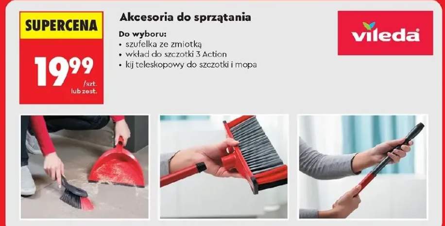 Wkład do szczotki Vileda 3 Action