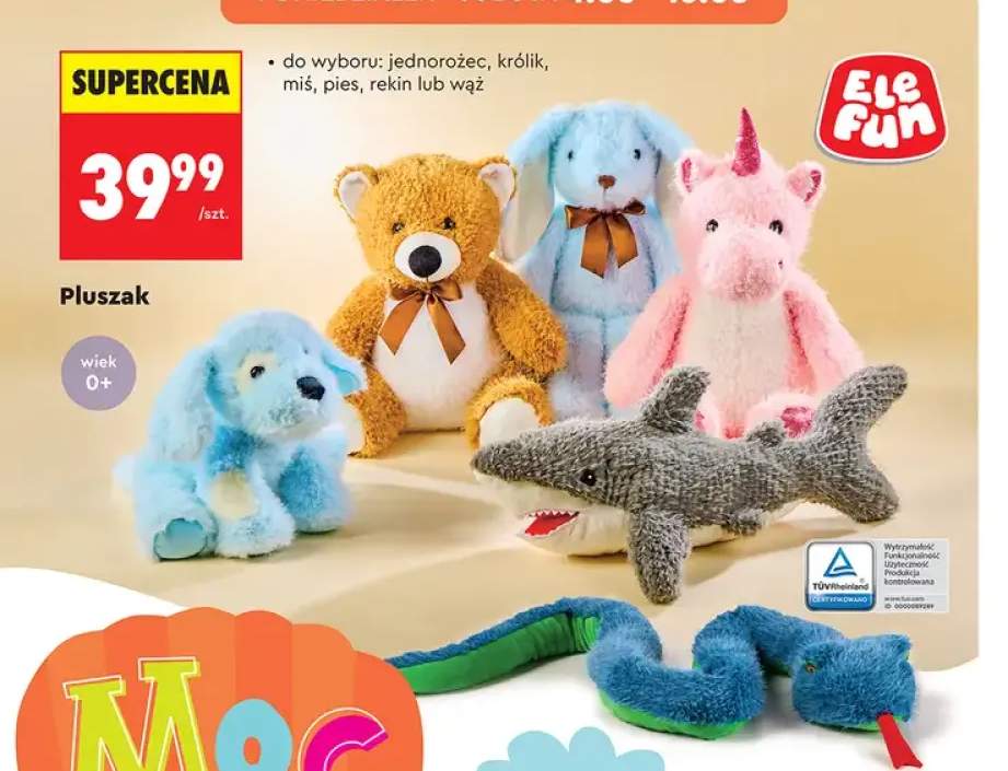 Pluszak rekin Ele Fun