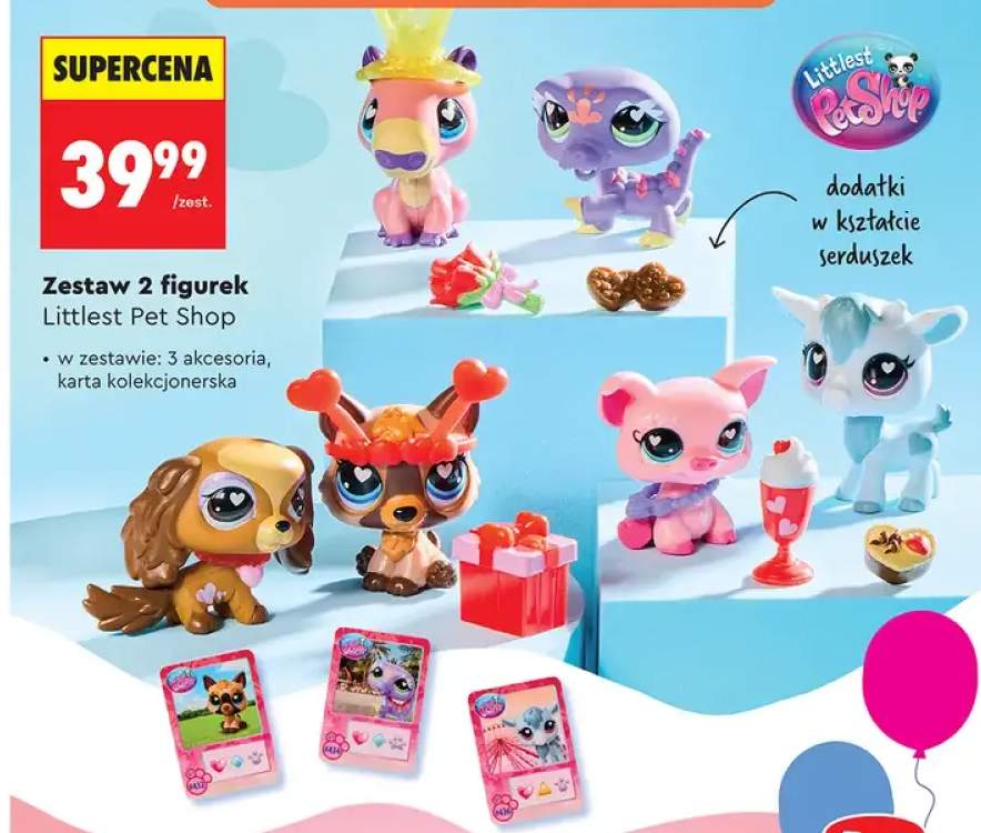 Zestaw 2 figurek Littlest Pet Shop