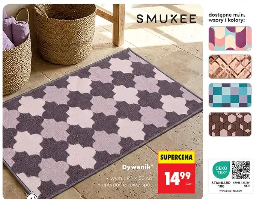 Dywanik SMUKEE 80x50cm