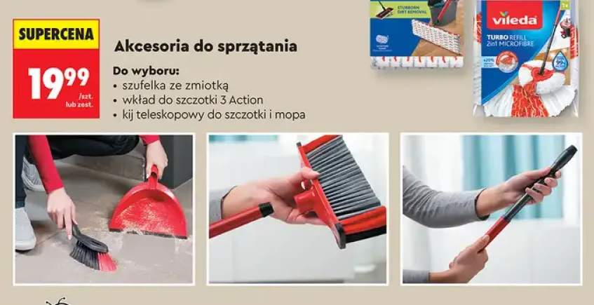 Kij teleskopowy do szczotki i mopa