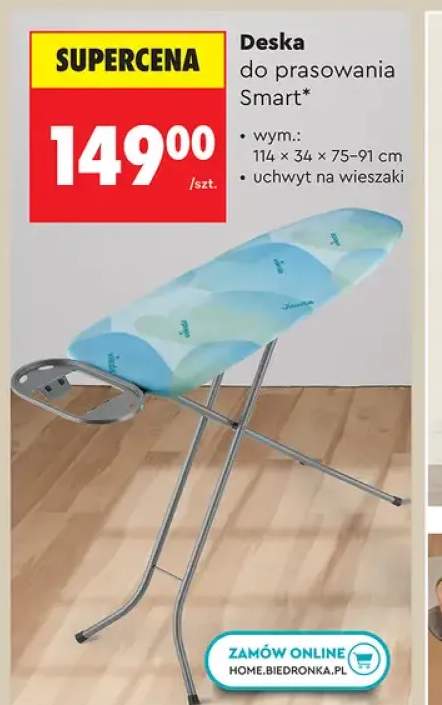 Deska do prasowania Vileda Smart 114x34x75-91cm