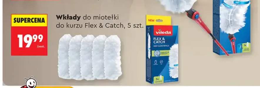 Wkłady do miotełki do kurzu Vileda Flex & Catch