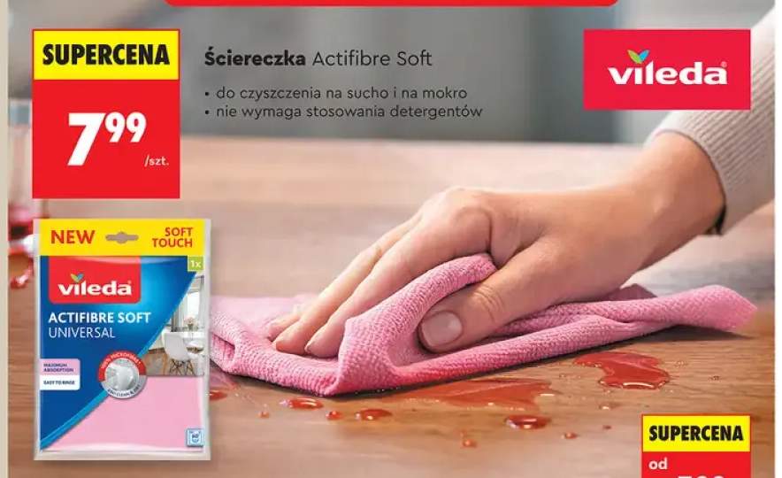 Ściereczka Vileda Actifibre Soft
