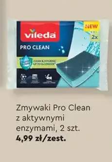 Zmywaki Vileda Pro Clean z aktywnymi enzymami
