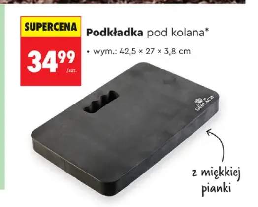 Podkładka pod kolana GERLACH 42,5x27x3,8cm z miękkiej pianki