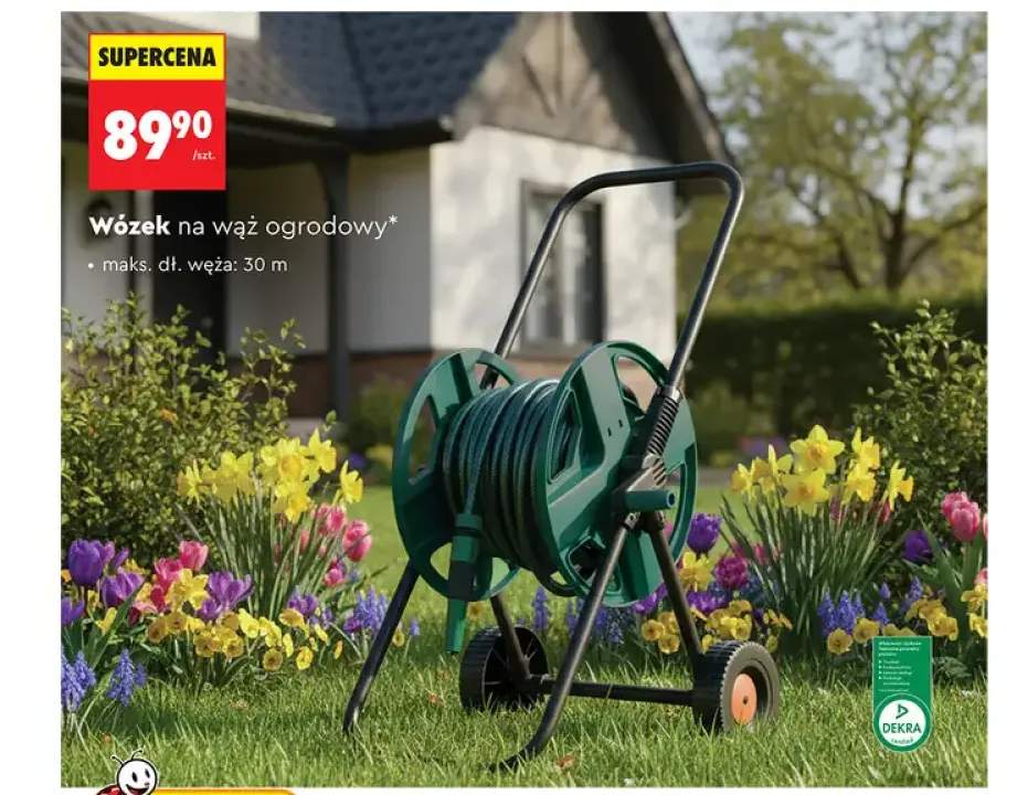 Wózek na wąż ogrodowy Gardenic maks. dł. węża: 30m