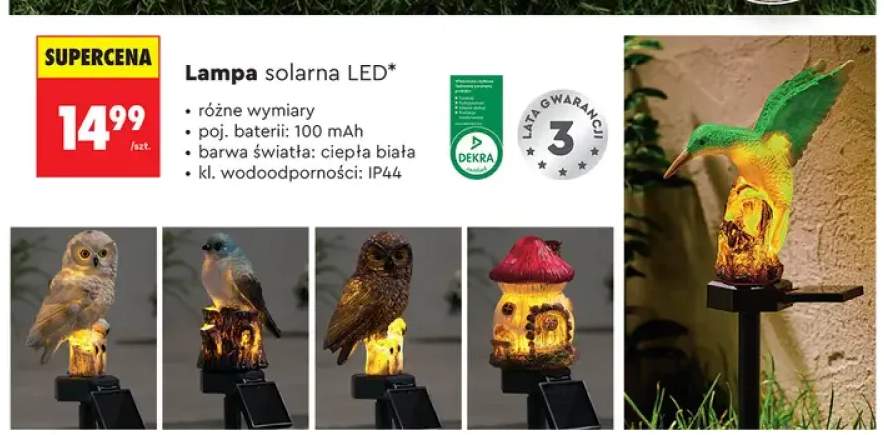 Lampa solarna LED