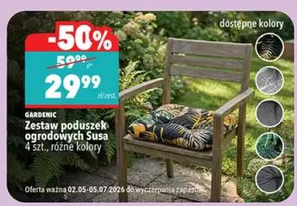 Zestaw poduszek ogrodowych GARDENIC Susa