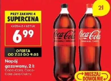 Napój gazowany Coca-Cola Zero Cukru