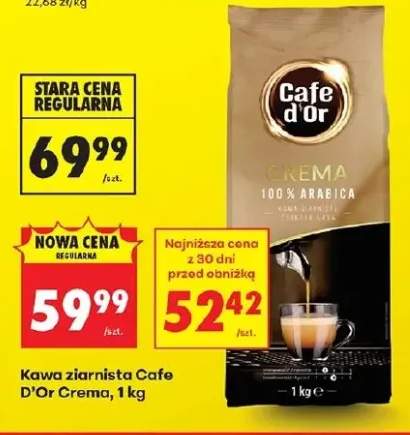 Kawa ziarnista Cafe D'Or Crema