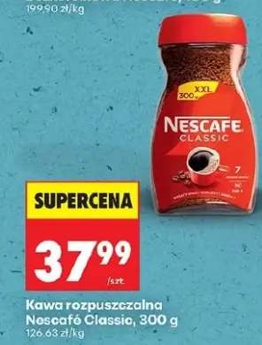 Kawa rozpuszczalna Nescafé Classic