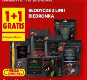 Słodycze z linii Biedronka