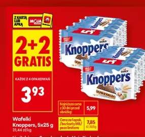 Wafelki Knoppers 5-pak 25g