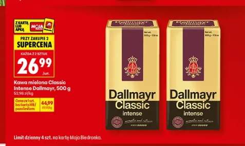 Kawa mielona Classic Intense Dallmayr 500g