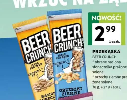 słonecznik prażony