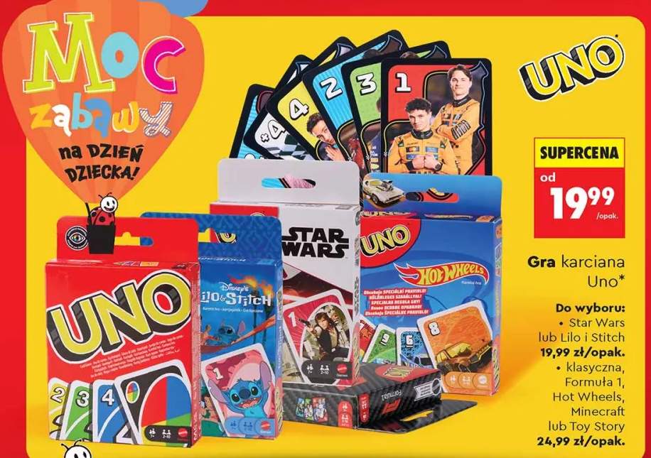 Gra karciana Uno Star Wars