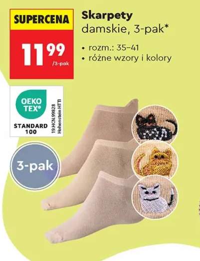 Skarpety damskie 3-pak