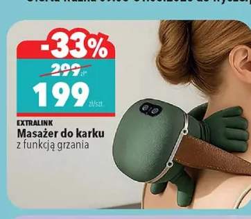 Masażer do karku EXTRALINK z funkcją grzania