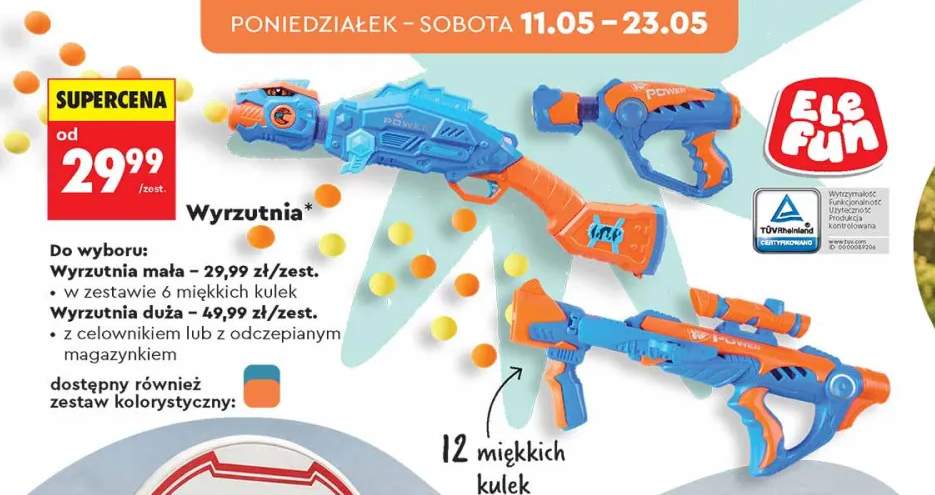 wyrzutnia zabawka