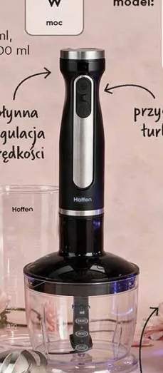 Blender ręczny 4 w 1 Hoffen 1200W
