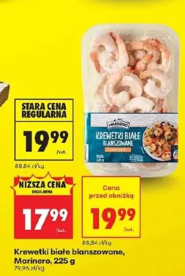 Krewetki białe blanszowane Marinero