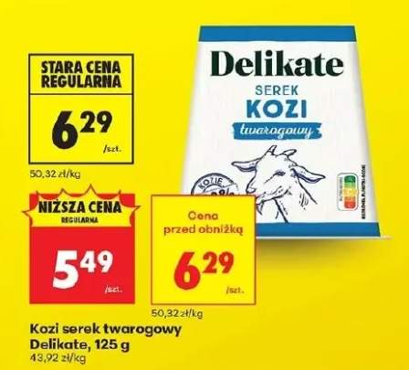 Kozi serek twarogowy Delikate