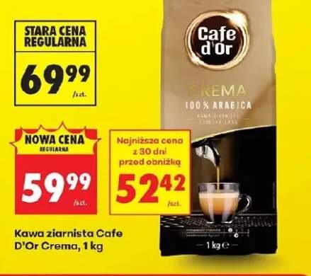 Kawa ziarnista Cafe D'Or Crema