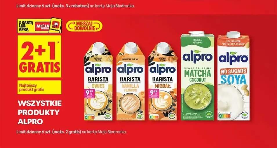 Napój Alpro Barista Owies