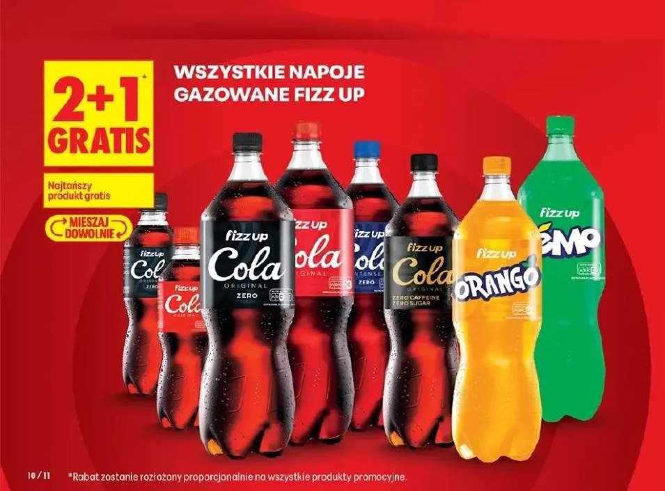 Napój gazowany Fizz up Cola Original Zero