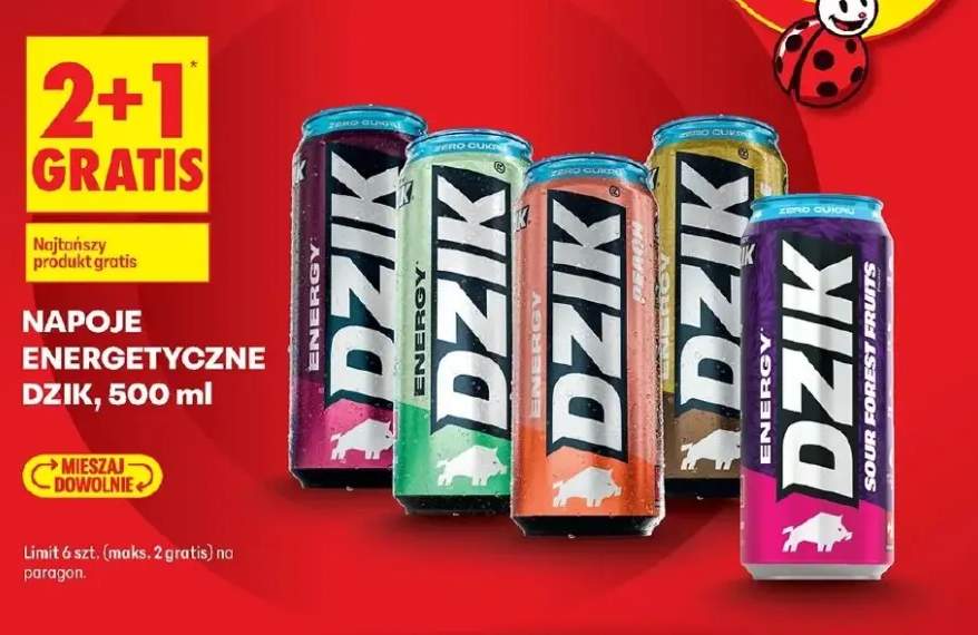 Napój energetyczny DZIK