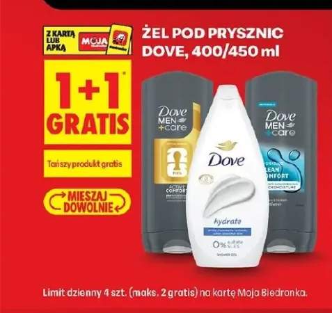 Żel pod prysznic Dove Men+Care Active Comfort