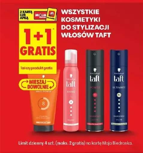 Żel do włosów Taft Maxx Power