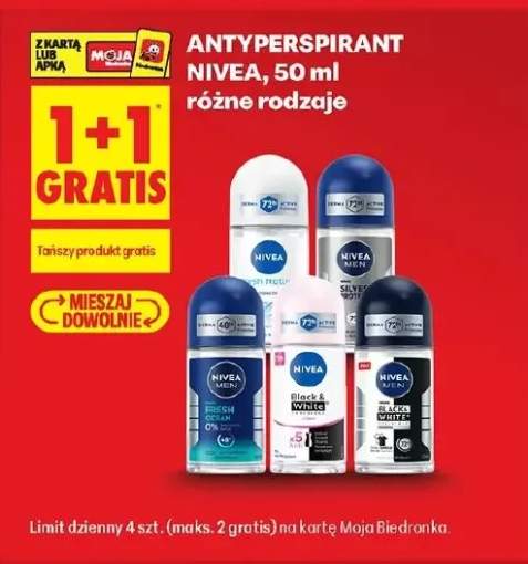 Antyperspirant w kulce Nivea