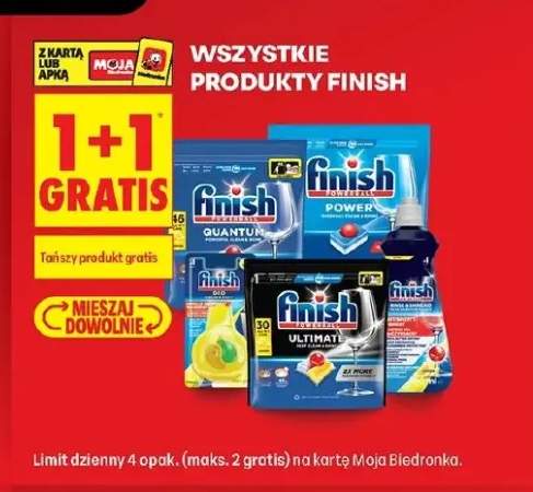 Kapsułki do zmywarki Finish Power