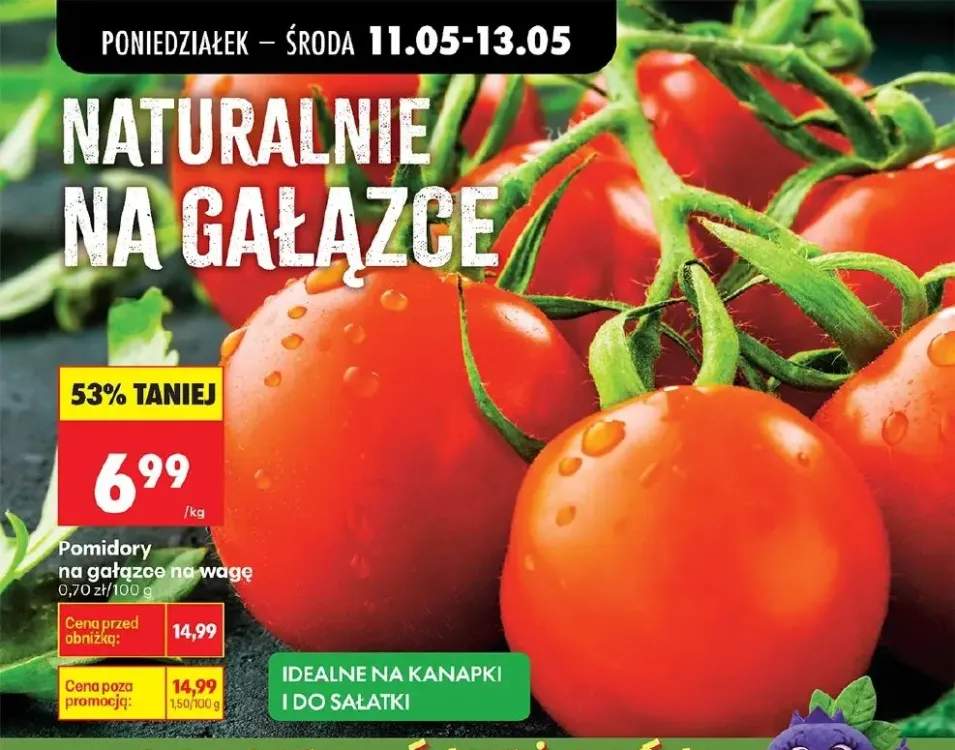 Pomidory na gałązce