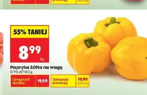Papryka żółta