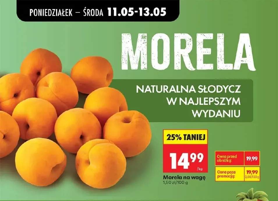Morela na wagę