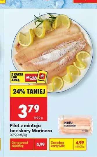 Filet z mintaja bez skóry Marinero