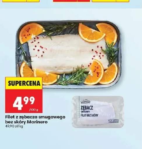 Filet z zębacza smugowego bez skóry Marinero