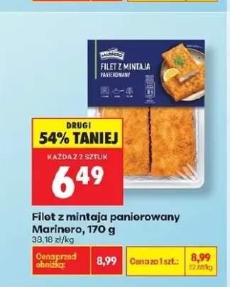 Filet z mintaja panierowany Marinero