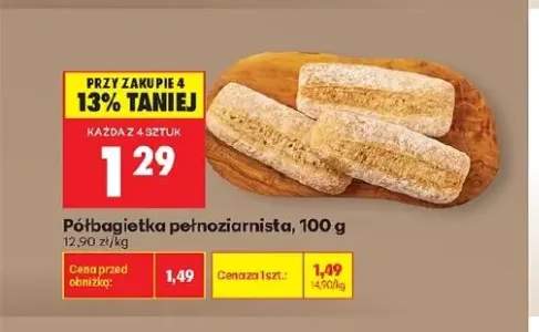Półbagietka pełnoziarnista