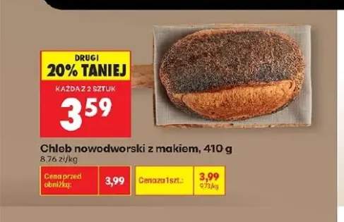 Chleb nowodworski z makiem