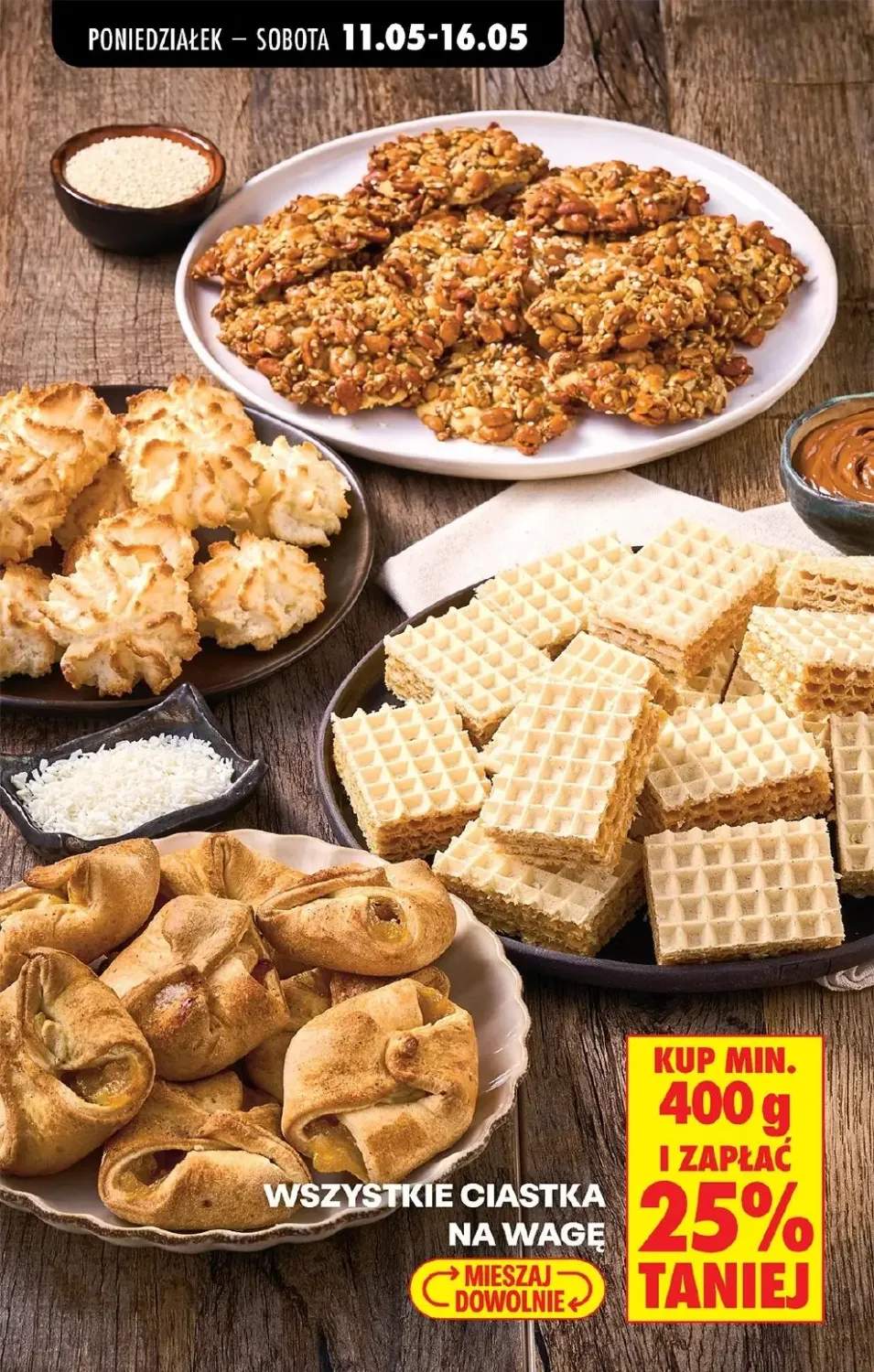 Ciastka na wagę