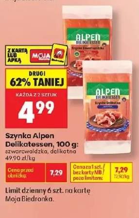 Szynka szwarcwaldzka Alpen Delikatessen