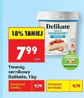 Twaróg sernikowy Delikate