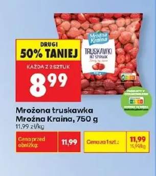 Mrożona truskawka Mroźna Kraina 750g