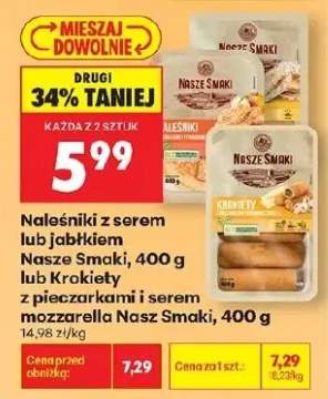 Naleśniki z jabłkiem Nasze Smaki